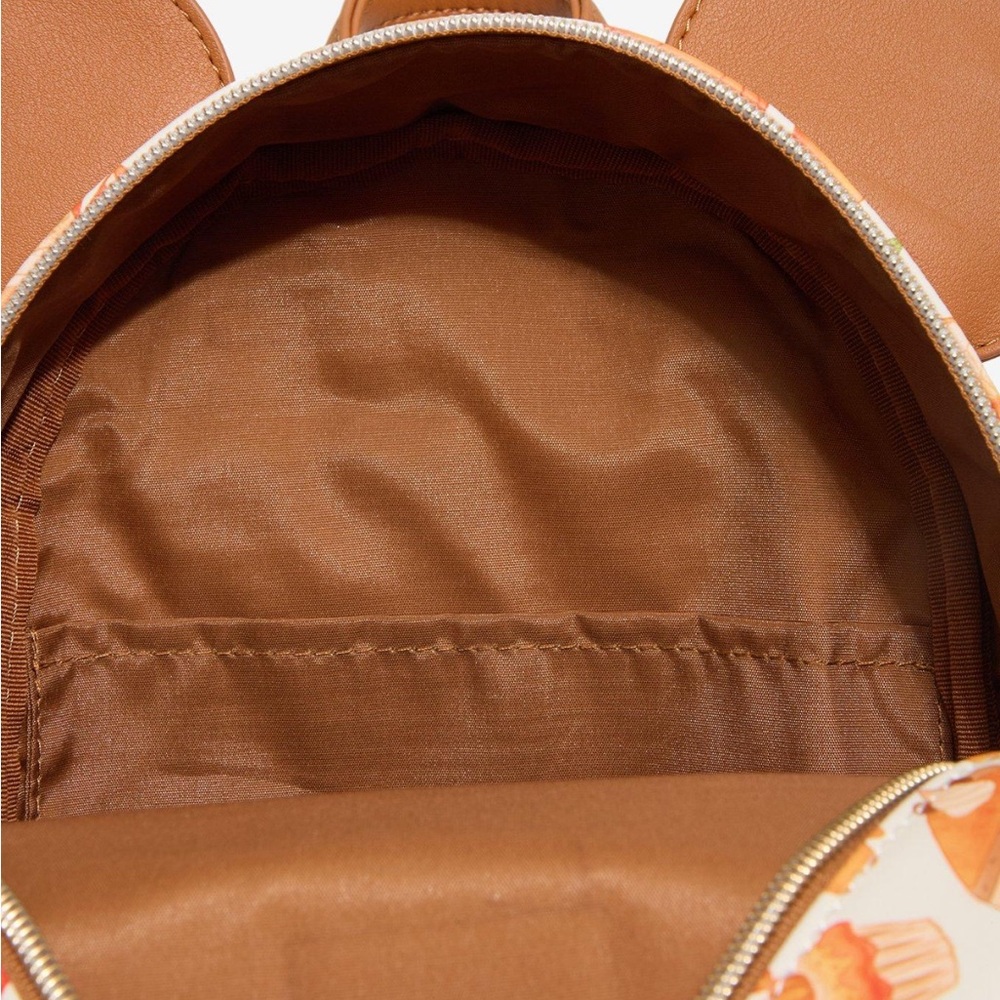 Loungefly Disney Mickey Mouse Pumpkin Fall Treats Mini Backpack Hot Topic - Picture 4 of 4